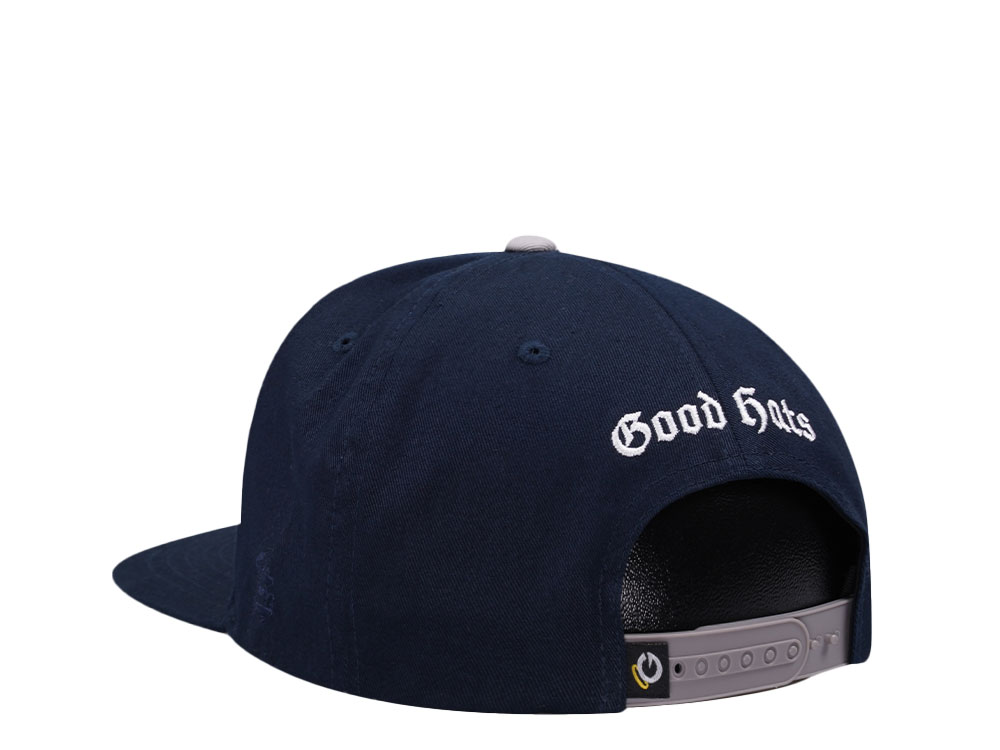 Good Hats Mott Haven Navy Snapback Casquette