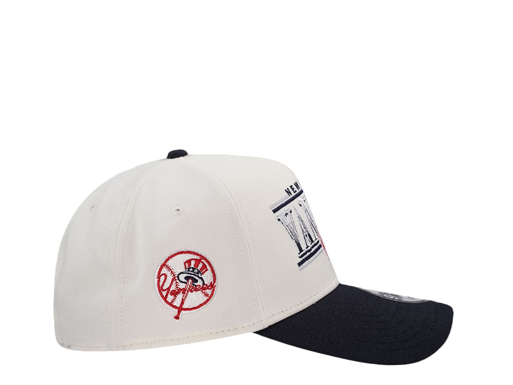 New Era New York Yankees Classic Chrome Two Tone Edition 9Forty A Frame Snapback Casquette