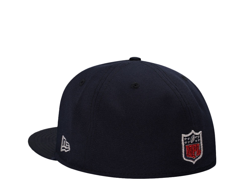 New Era Dallas Cowboys Super Bowl XXVII Navy Satin Brim Edition 59Fifty Fitted Casquette