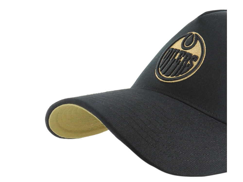 47Brand Edmonton Oilers Vintage Stanley Black Sure Shot Edition MVP Snapback Casquette