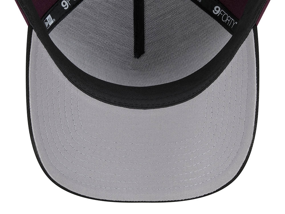 New Era Houston Astros 50th Anniversary Two Tone Plum 9Forty A Frame Snapback Casquette
