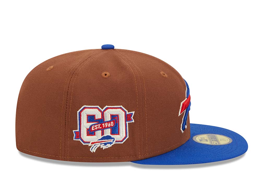 New Era Buffalo Bills 60th Anniversary Harvest Two Tone Edition 59Fifty Fitted Casquette