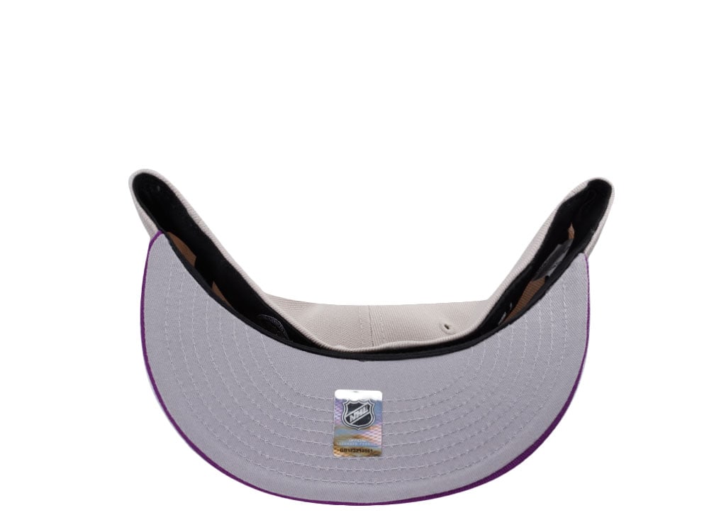 New Era Anaheim Ducks Stadium Series 2014 Stone Grape Two Tone Edition 59Fifty Fitted Casquette
