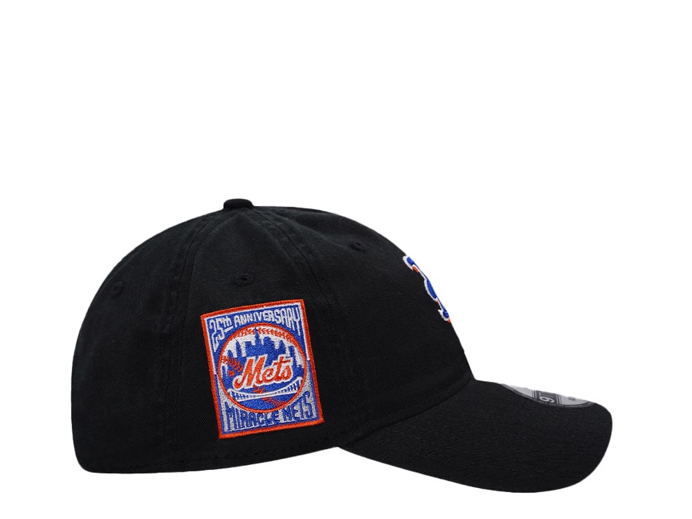 New Era New York Mets 25th Anniversary Black Prime Edition 9Twenty Strapback Casquette