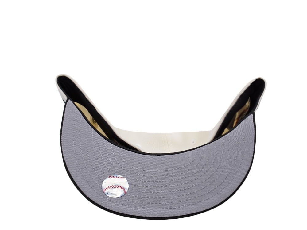 New Era New York Yankees World Series 2000 Angel Chrome Two Tone Edition 59Fifty Fitted Casquette