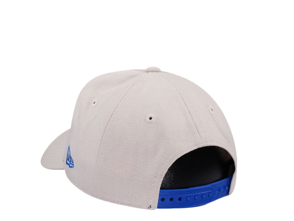 New Era Los Angeles Rams Script Stone White Edition 9Forty A Frame Snapback Casquette