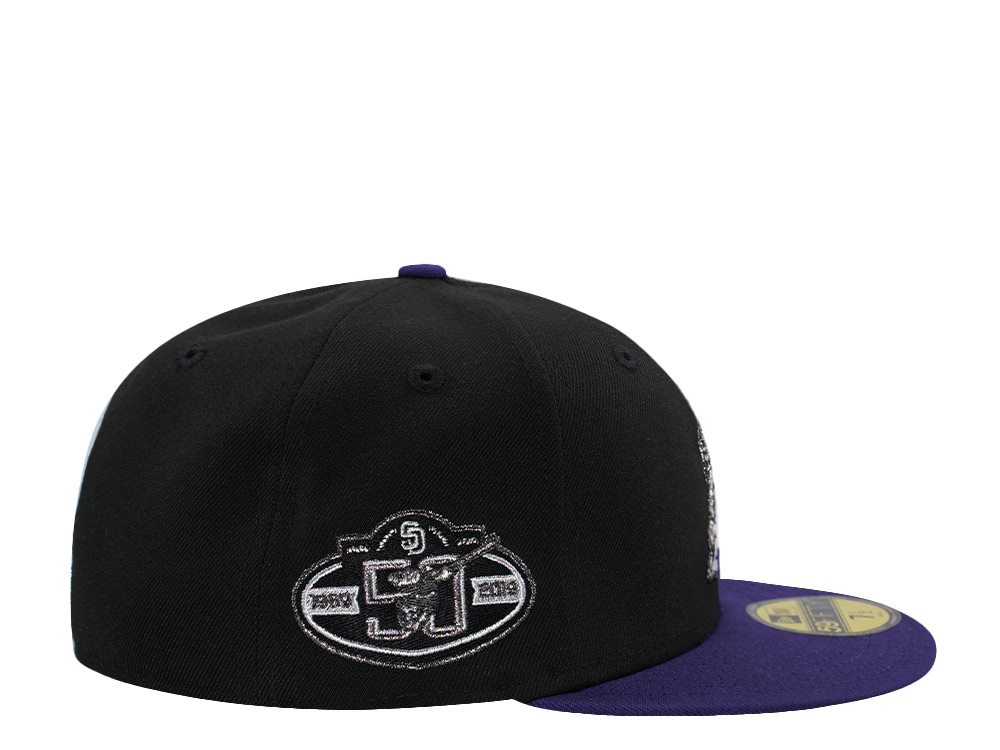 New Era San Diego Padres 50th Anniversary Horror Edition 59Fifty Fitted Casquette