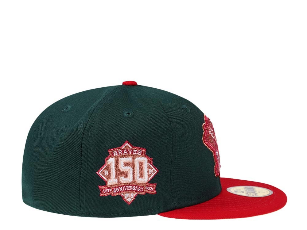 New Era Atlanta Braves 150th Anniversary Copper Two Tone Prime Edition 59Fifty Fitted Casquette