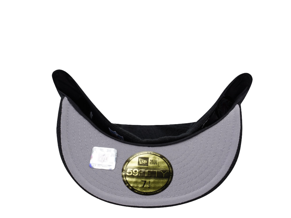 New Era Buffalo Bills 25th Anniversary Black Prime Fleece Edition 59Fifty Fitted Casquette