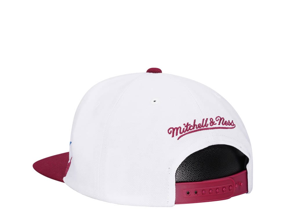 Mitchell & Ness Colorado Avalanche Vintage Sharktooth Snapback Casquette