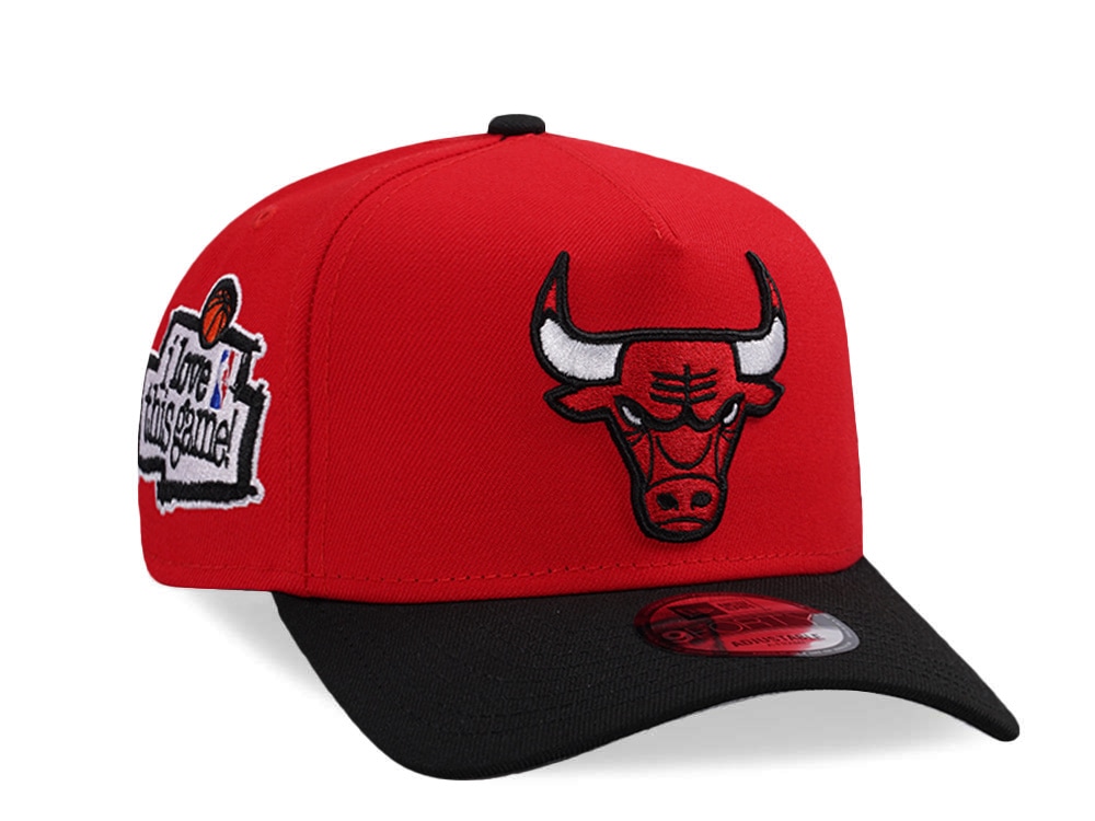 New Era Chicago Bulls Love this Game Red Two Tone Edition 9Forty A Frame Snapback Casquette