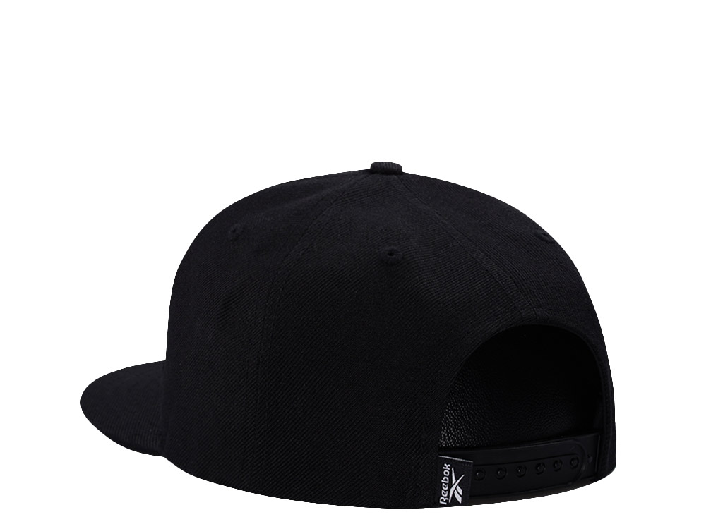Reebok Logo Black Strapback Casquette