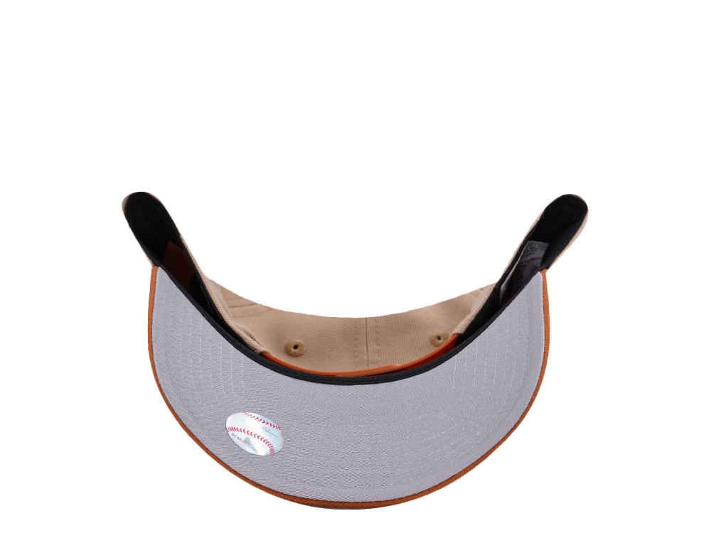New Era New York Mets World Series 2000 Pumpkin Spice Edition 9Forty A Frame Snapback Casquette