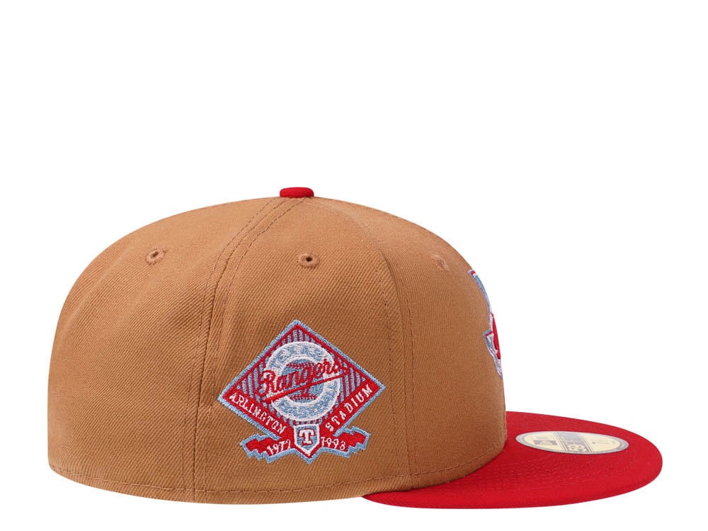 New Era Texas Rangers Arlington Stadium Prime Two Tone Edition 59Fifty Fitted Casquette