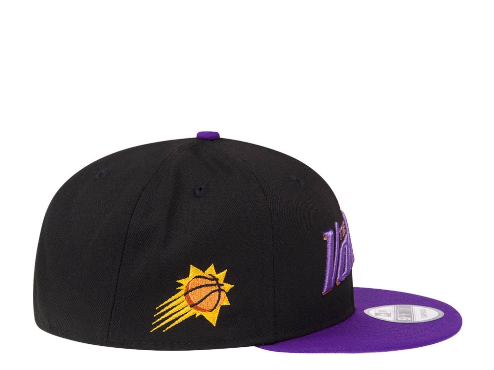 New Era Phoenix Suns Black True Purple Edition 9Fifty Snapback Casquette