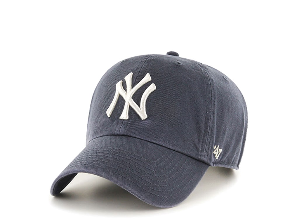 47Brand New York Yankees Clean Up Navy Strapback Casquette