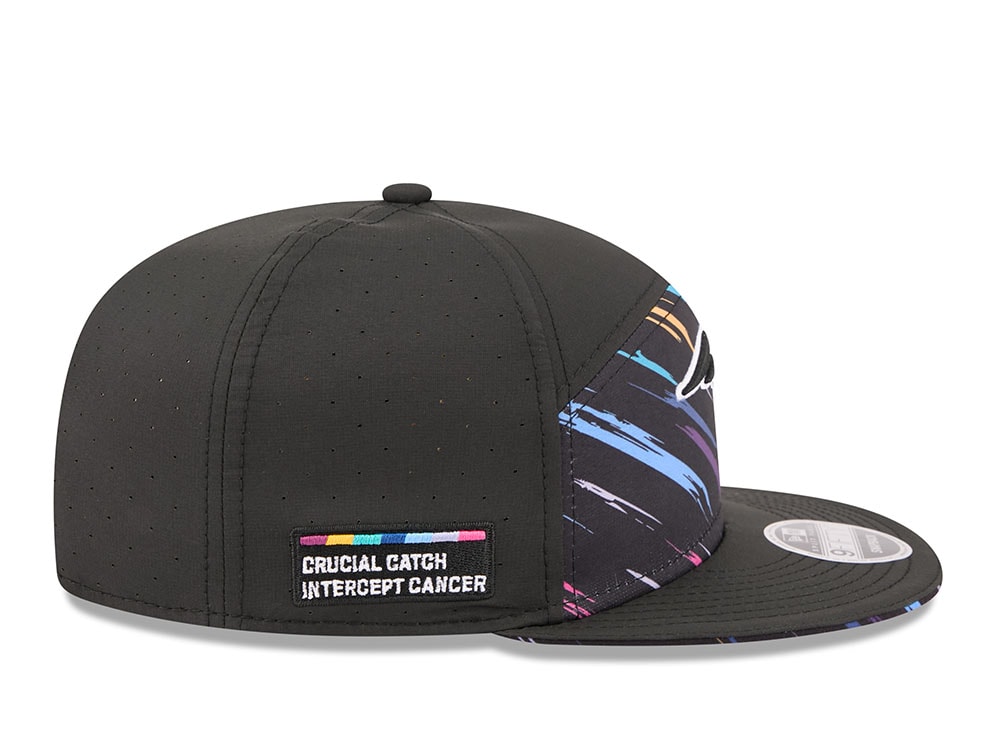 New Era New England Patriots Crucial Catch 2026 Black Edition 9Fifty Split Panel Snapback Casquette