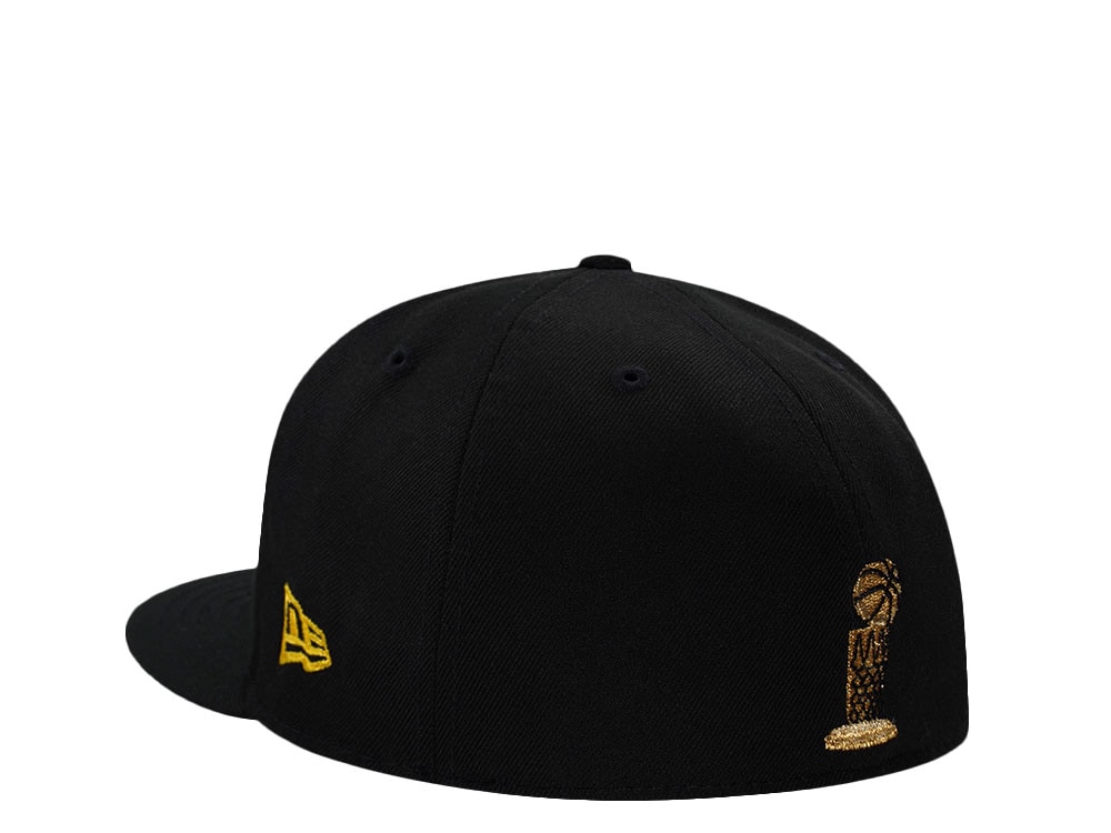 New Era Los Angeles Lakers NBA Finals 2002 Black Prime Edition 59Fifty Fitted Casquette