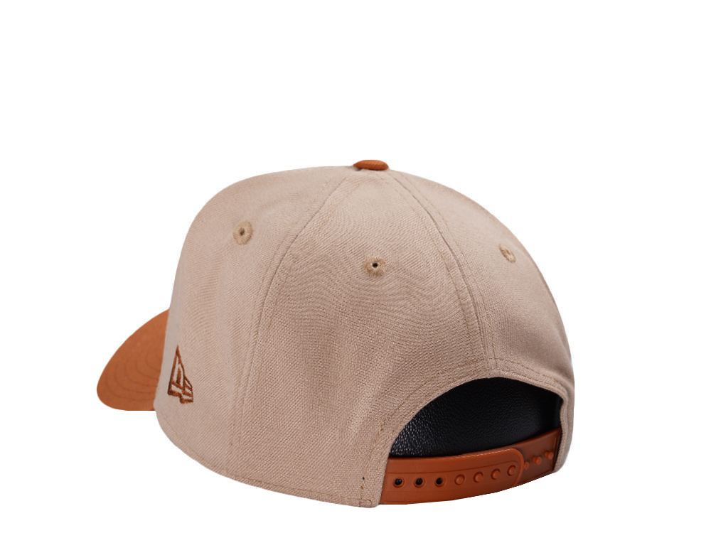 New Era New York Yankees World Series 2000 Pumpkin Spice Edition 9Forty A Frame Snapback Casquette