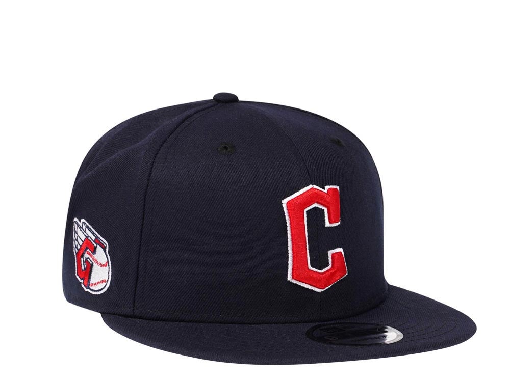 New Era Cleveland Guardians Navy Classic Edition 9Fifty Snapback Casquette