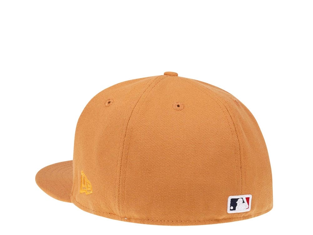 New Era Atlanta Braves Panama Tan Prime Edition 59Fifty Fitted Casquette