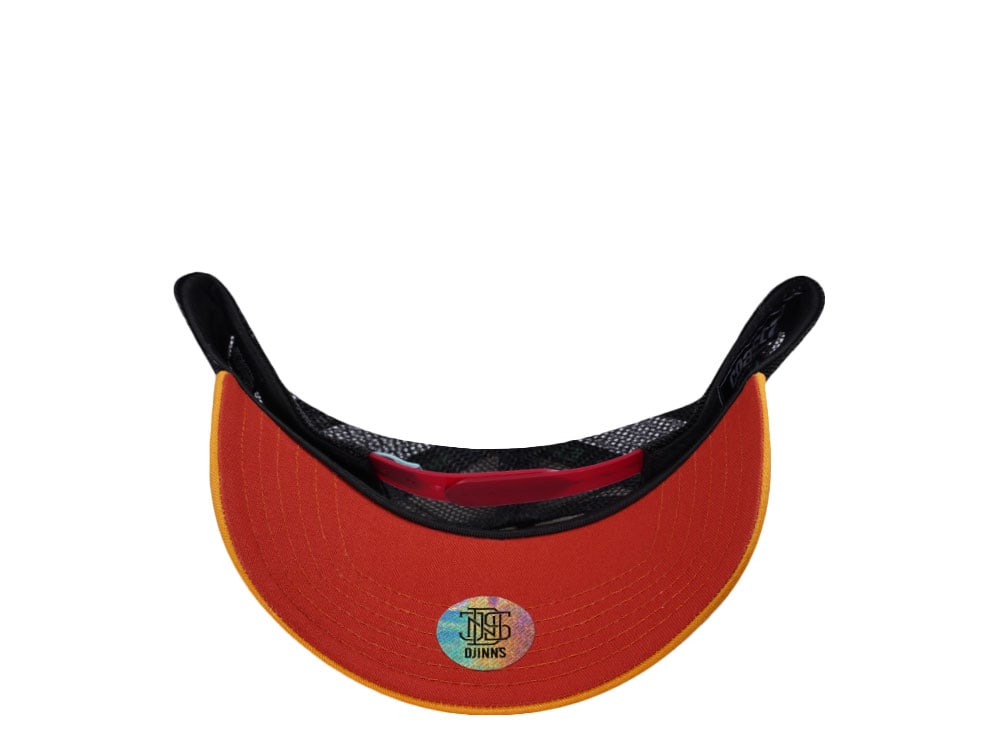Djinns Machu Piccu Board Service Sand Black Trucker Snapback Casquette