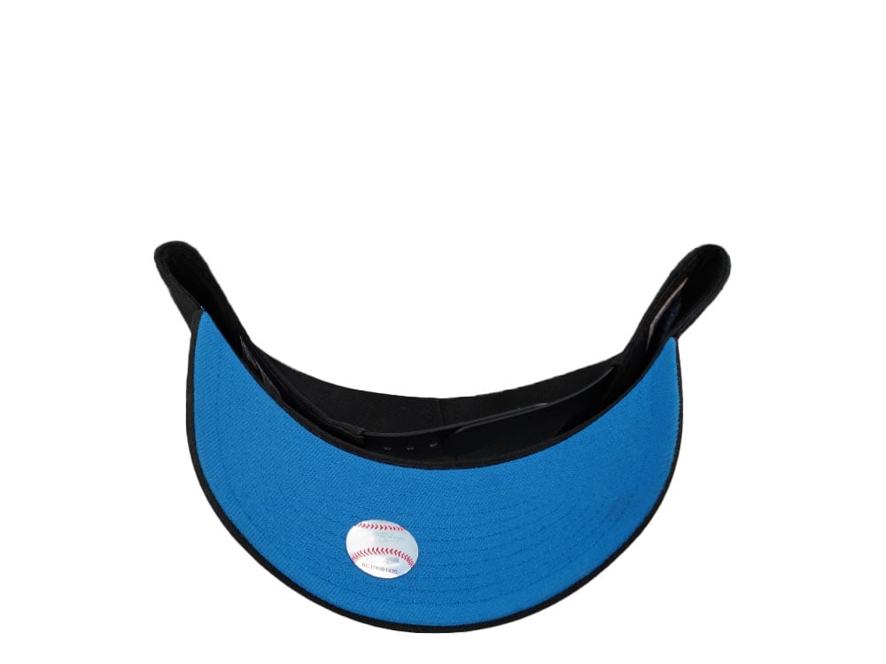 New Era New Era Toronto Blue Jays 30th Anniversary Black Blue 9Forty A Frame Snapback Casquette
