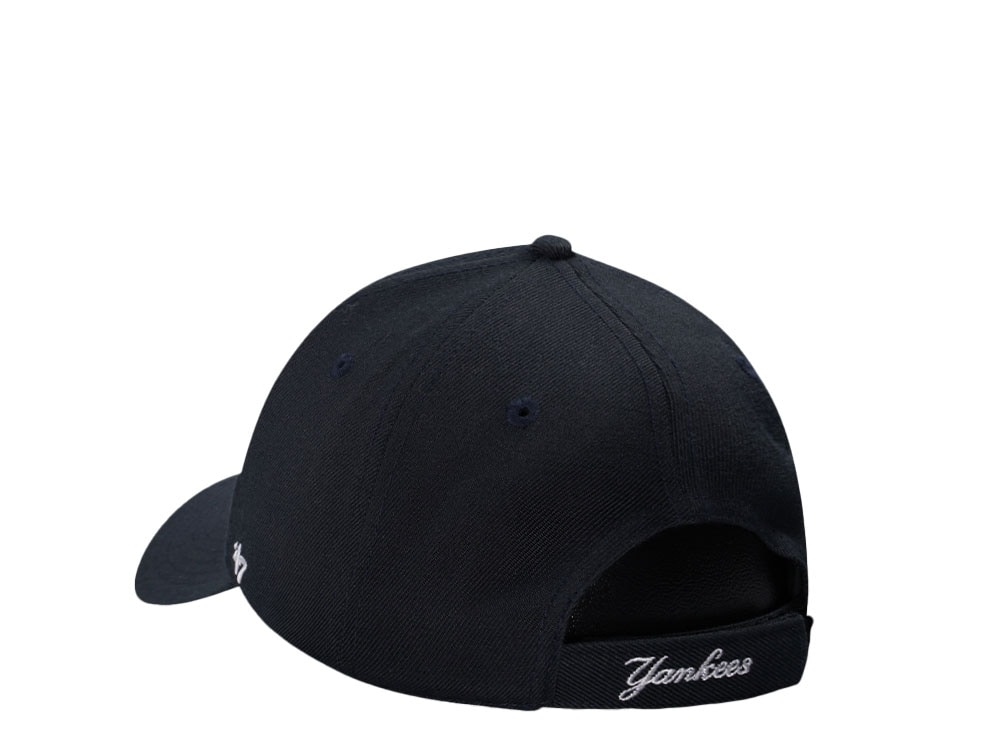 47Brand New York Yankees Navy MVP Kids Strapback Casquette