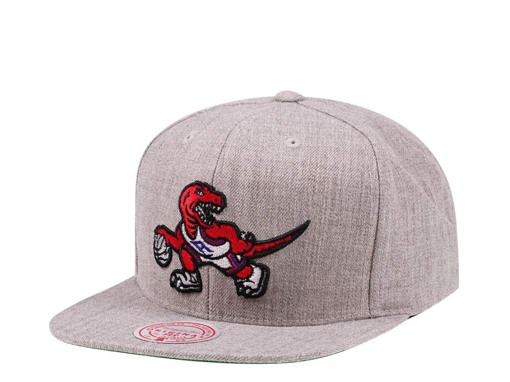 Mitchell & Ness Toronto Raptors Hardwood Classics Heather Snapback Casquette