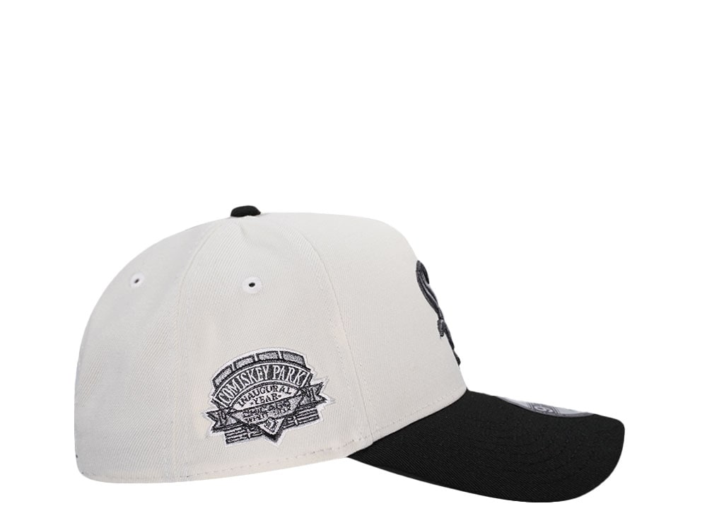 New Era Chicago White Sox Inaugural Year 1991 Chrome Two Tone 9Forty A Frame Snapback Casquette