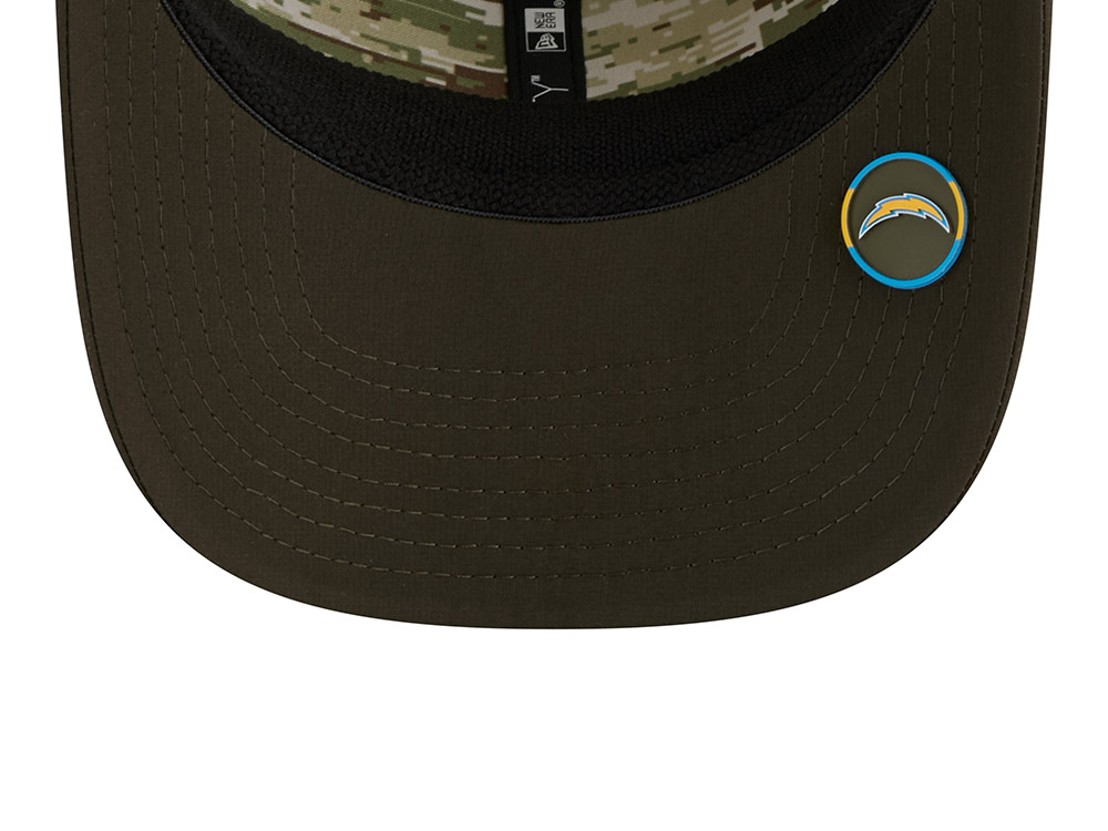 New Era Los Angeles Chargers Salute To Service 2025 9Seventy Snapback Casquette