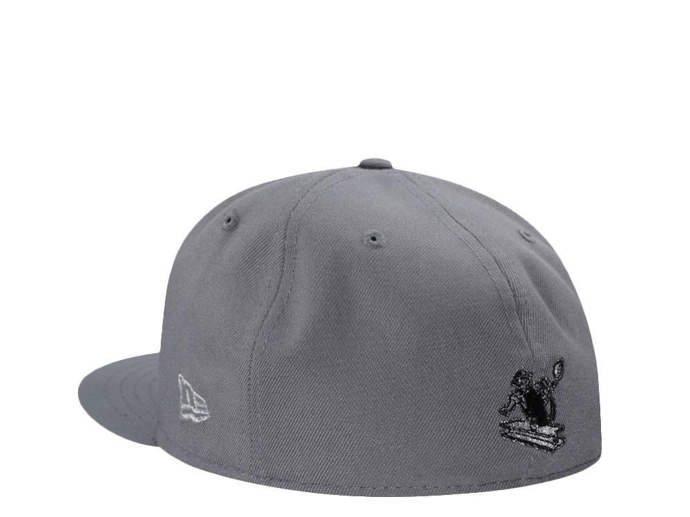 New Era Pittsburgh Steelers 80 Seasons Metallic Gray Prime Edition 59Fifty Fitted Casquette