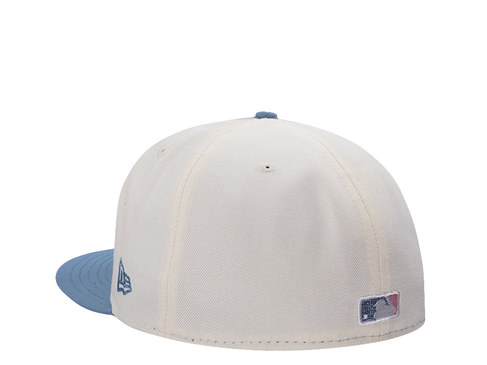 New Era Los Angeles Dodgers Tokyo Series 2025 Chrome Two Tone Edition 59Fifty Fitted Casquette