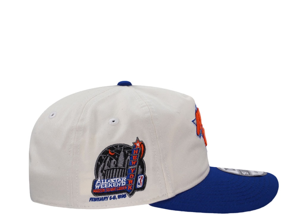 New Era New York Knicks All Star Game 1998 Chrome Two Tone Edition 19Twenty Snapback Casquette