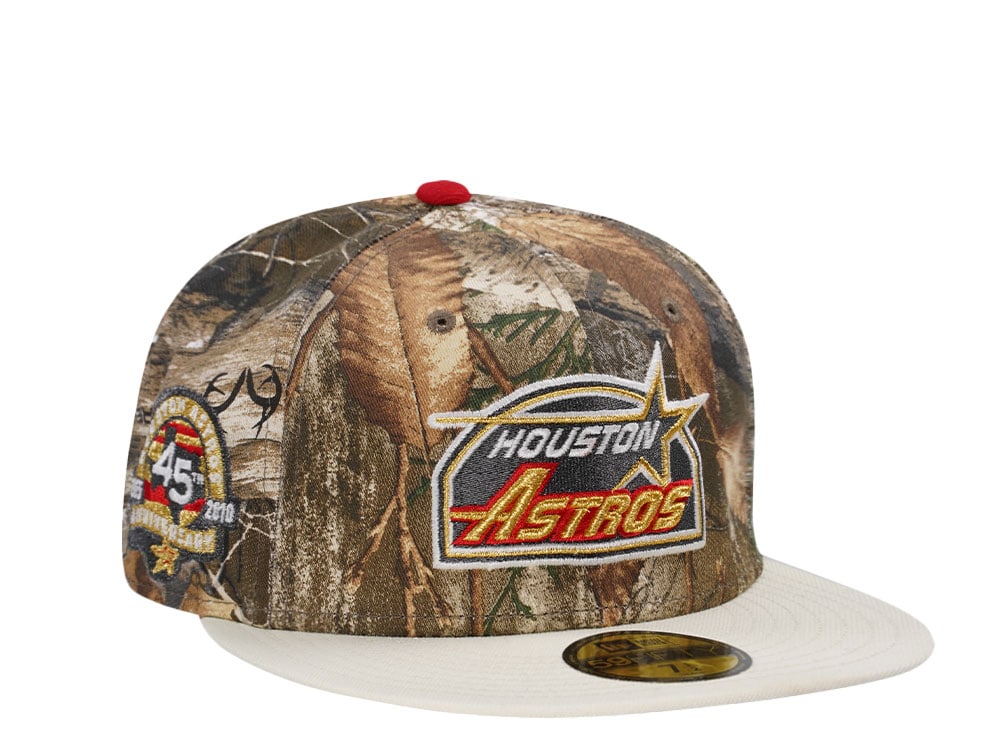 New Era Houston Astros 45th Anniversary Realtree Two Tone Edition 59Fifty Fitted Casquette