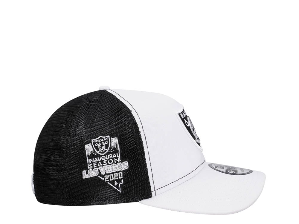 New Era Las Vegas Raiders Inaugural Season 2020 9Forty A Frame Trucker Snapback Casquette