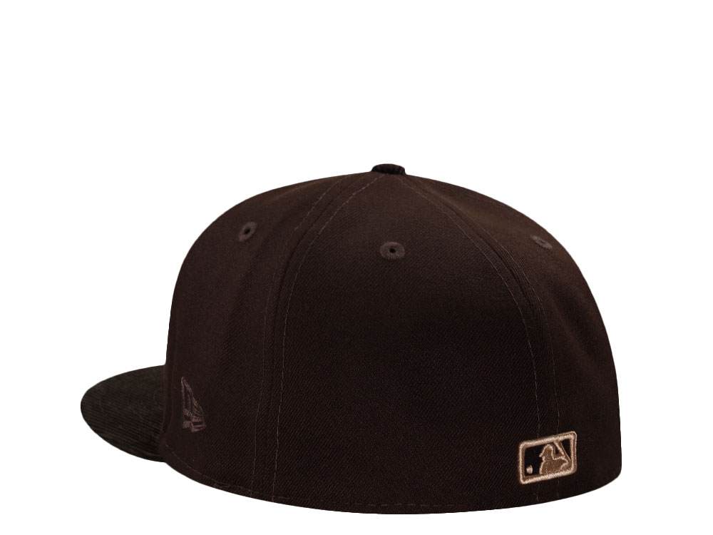 New Era Chicago White Sox Walnut Corduroy Two Tone Edition 59Fifty Fitted Casquette