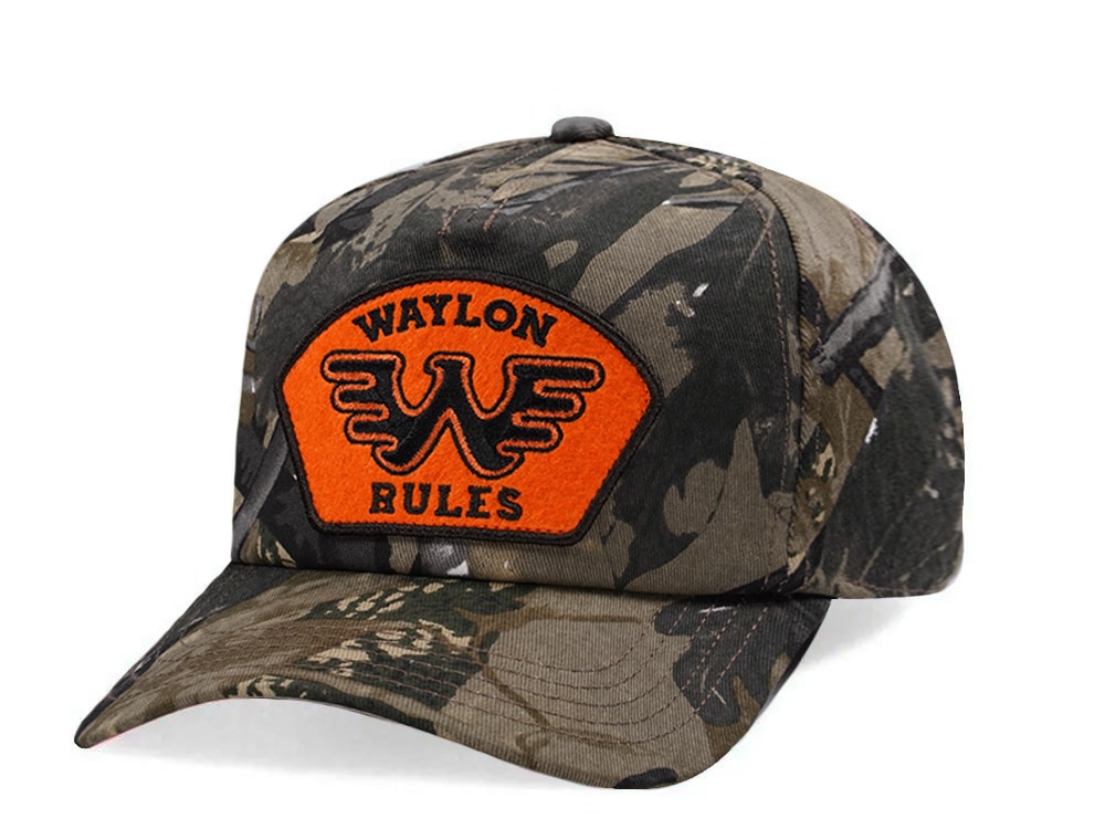 American Needle Waylon Jen Roscoe Camo Edition Snapback Casquette