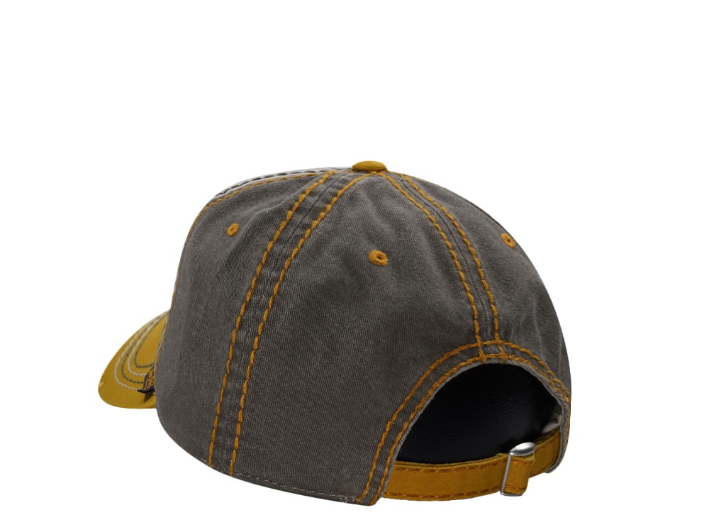 Von Dutch Distressed Retro Gray Two Tone Edition Strapback Casquette