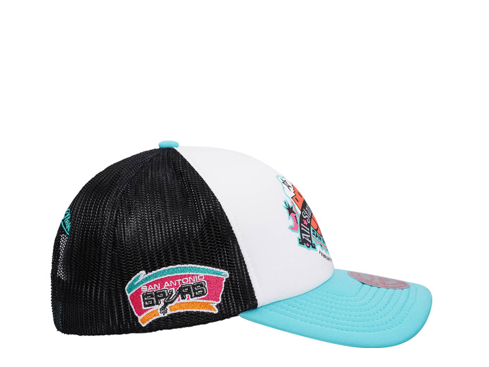 Mitchell & Ness San Antonio Spurs All Star 1996 Party Time Trucker Snapback Casquette