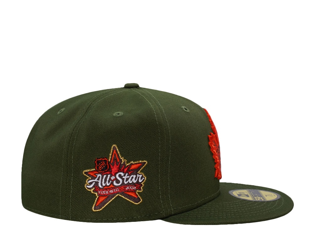 New Era Toronto Maple Leafs All Star Game 2024 Olive Edition 59Fifty Fitted Casquette
