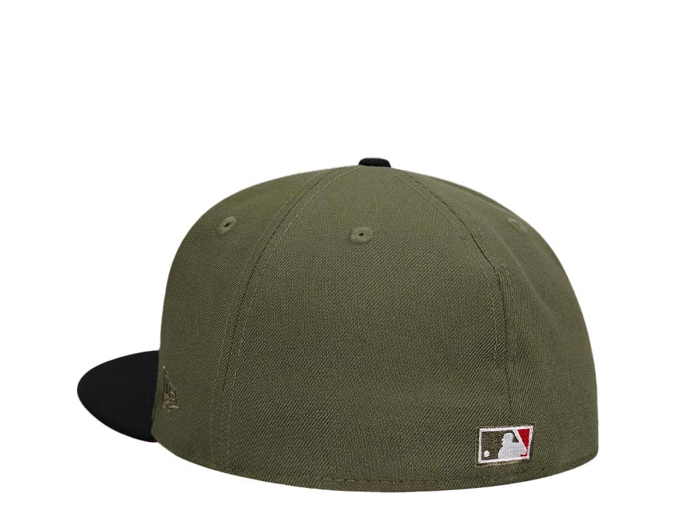 New Era Minnesota Twins All Star Game 1985 Olive Black Two Tone Prime Edition 59Fifty Fitted Casquette