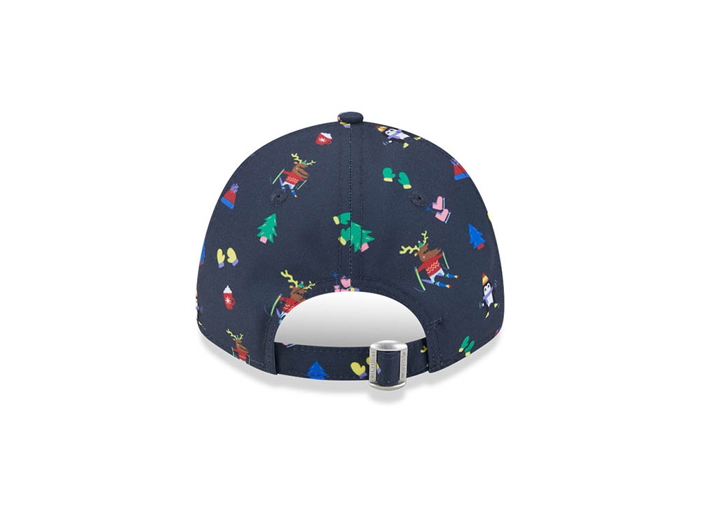 New Era New York Yankees Festive Navy Kids 9Fifty Strapback Casquette