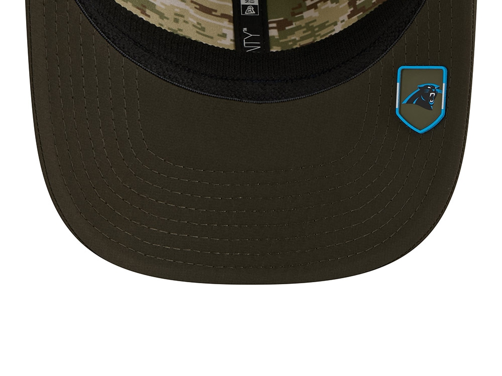 New Era Carolina Panthers Salute To Service 2025 9Seventy Snapback Casquette