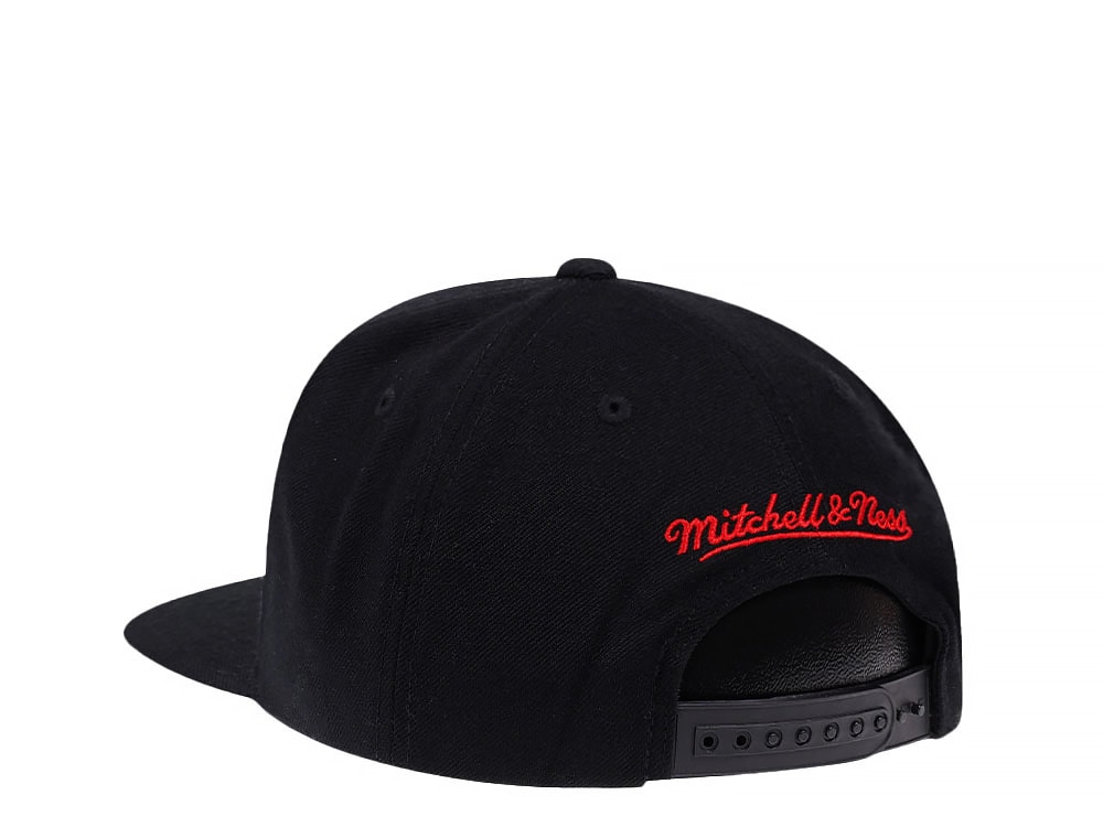 Mitchell & Ness Houston Rockets Wool Solid Snapback Casquette