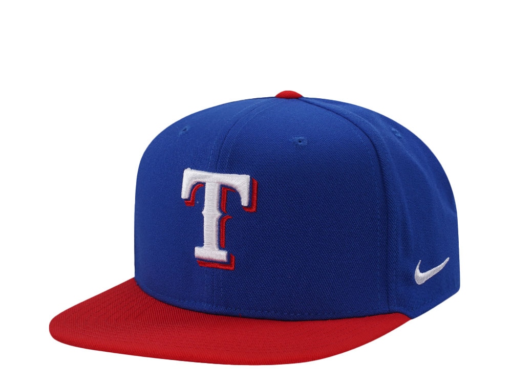 Nike Texas Rangers Dri-Fit Pro Blue Two Tone Edition Snapback Casquette