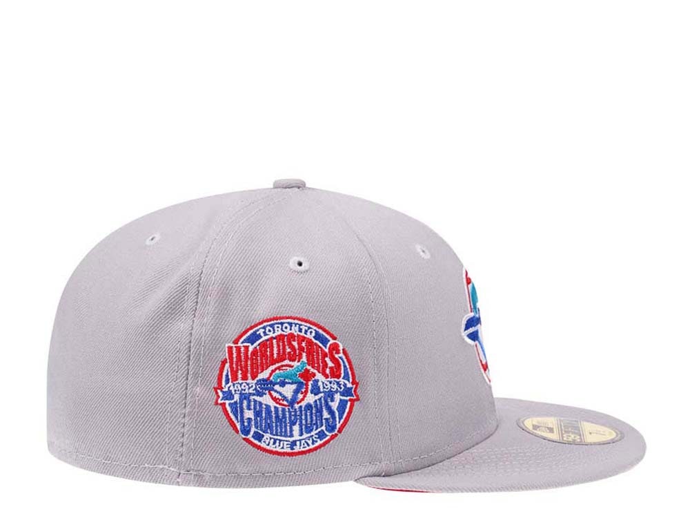 New Era Toronto Blue Jays World Back to Back Fresh Grey Edition 59Fifty Fitted Casquette