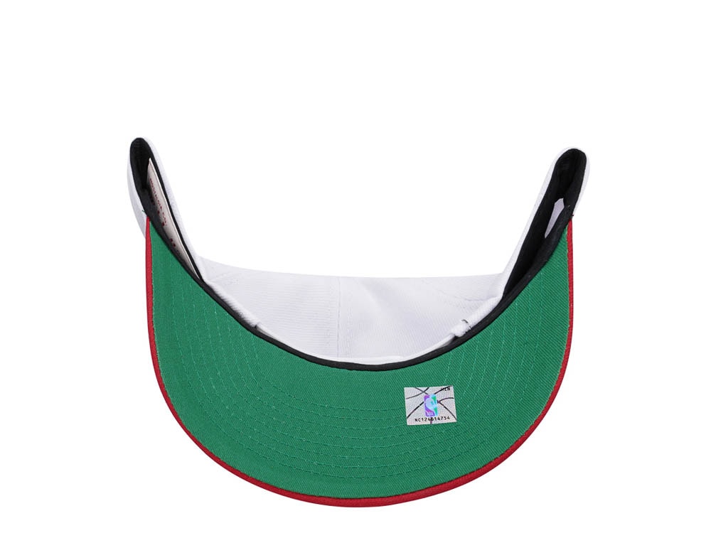 Mitchell & Ness Seattle Supersonics Team Two Tone 2.0 Pro White Snapback Casquette