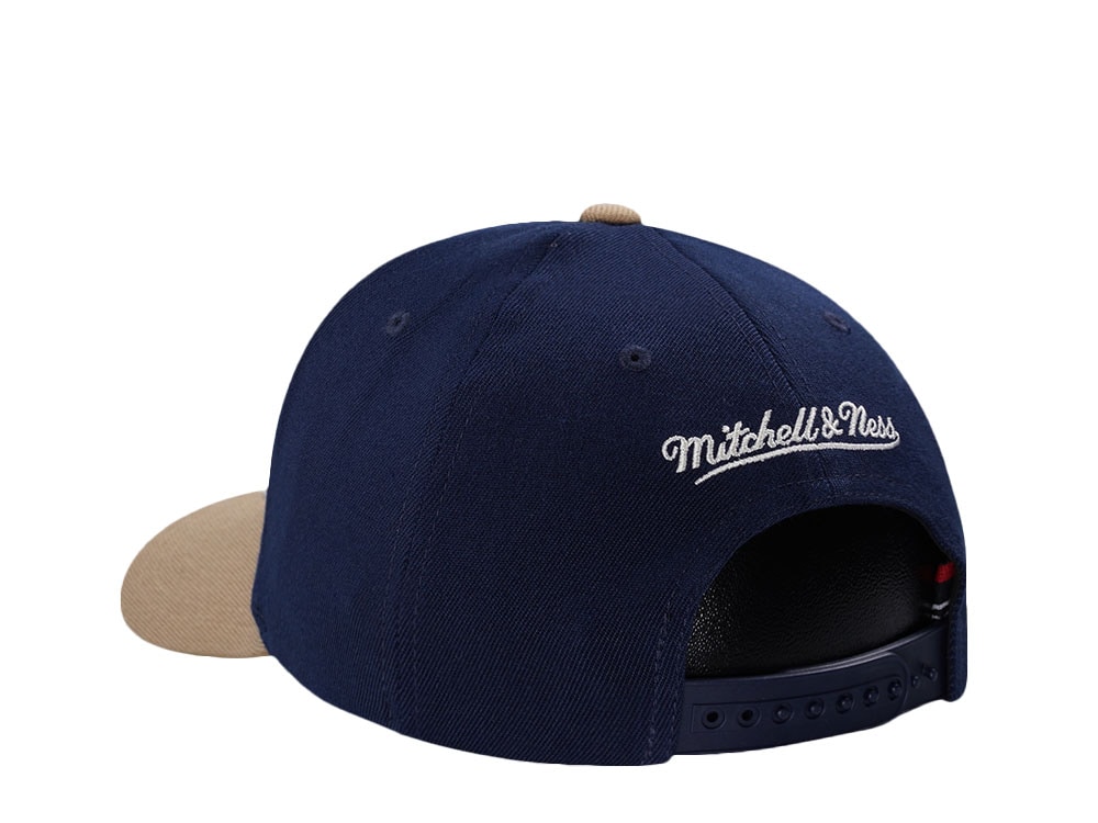 Mitchell & Ness Golden State Warriors Sand Storm Classic Red Stretch Snapback Casquette