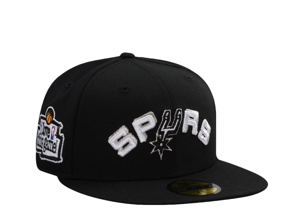 New Era San Antonio Spurs Love Rush Black Prime Edition 59Fifty Fitted Casquette